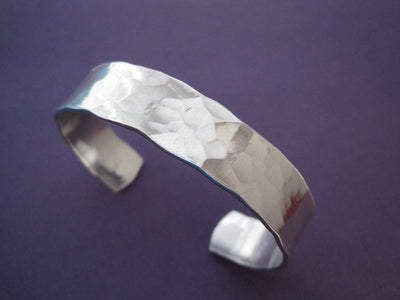 Personalized Hammered Bracelet