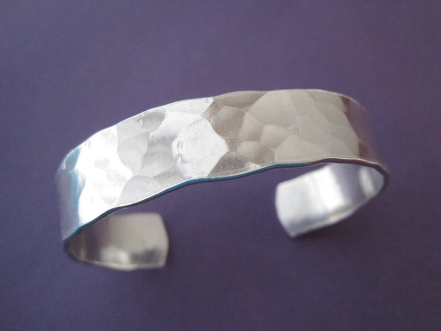 Personalized Hammered Bracelet 