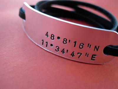 Latitude & Longitude Bracelet