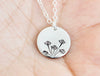Daisy Necklace - Birthmonth Flower Jewelry - April Jewelry - Small Daisy Charm
