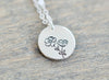 Cosmos Necklace - Birthmonth Flower - October Jewelry - Cosmos Charm