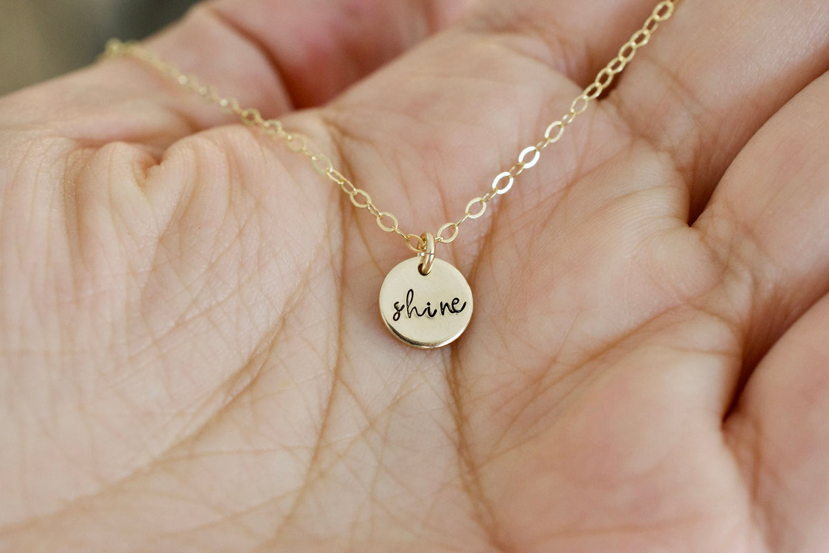 Personalized Necklace - Jewelry for Mom - Custom Charm Necklace