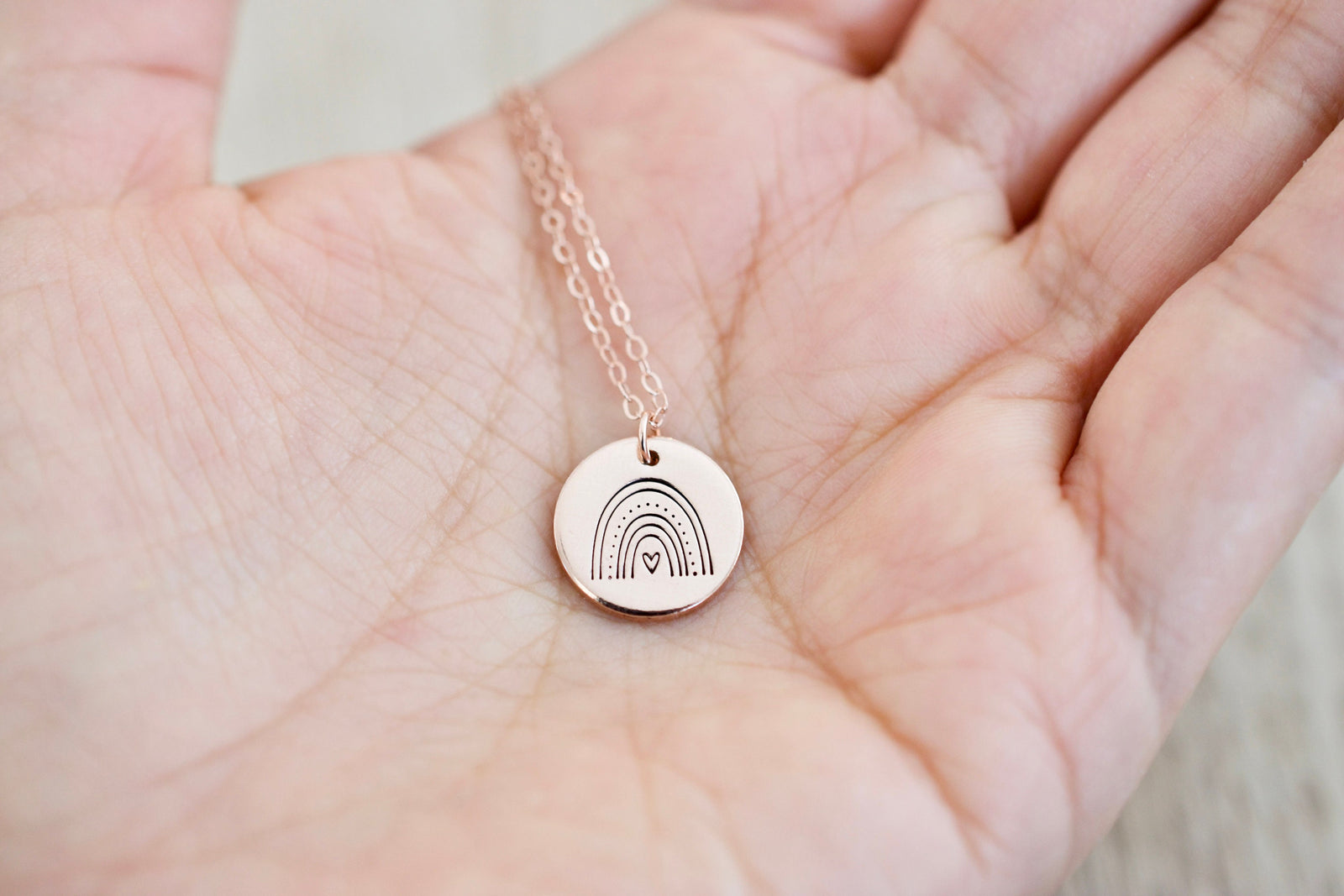 Rainbow Necklace Set