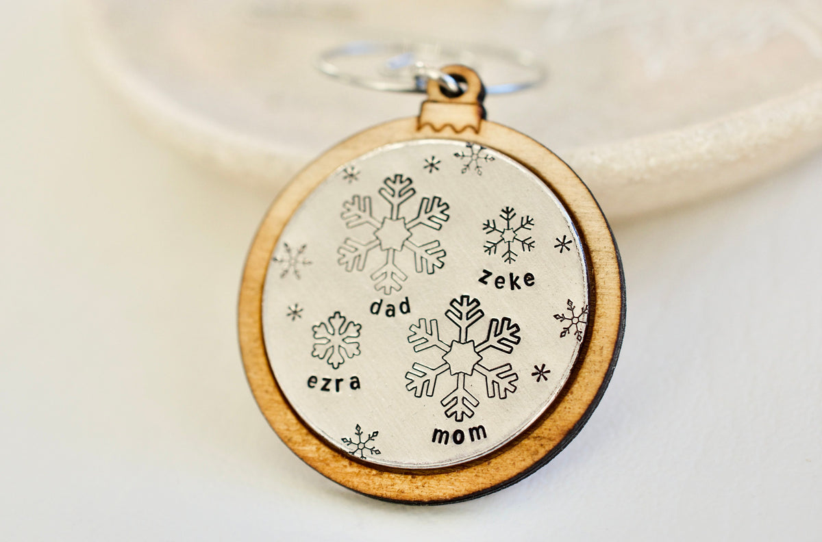 Snowflake Family Ornament - 2021