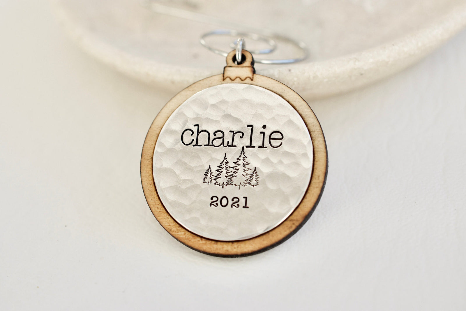 Name Ornament - Christmas Tree Ornament