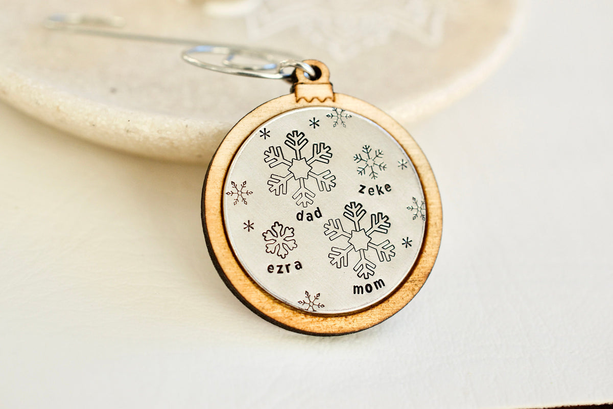 Snowflake Family Ornament - 2021
