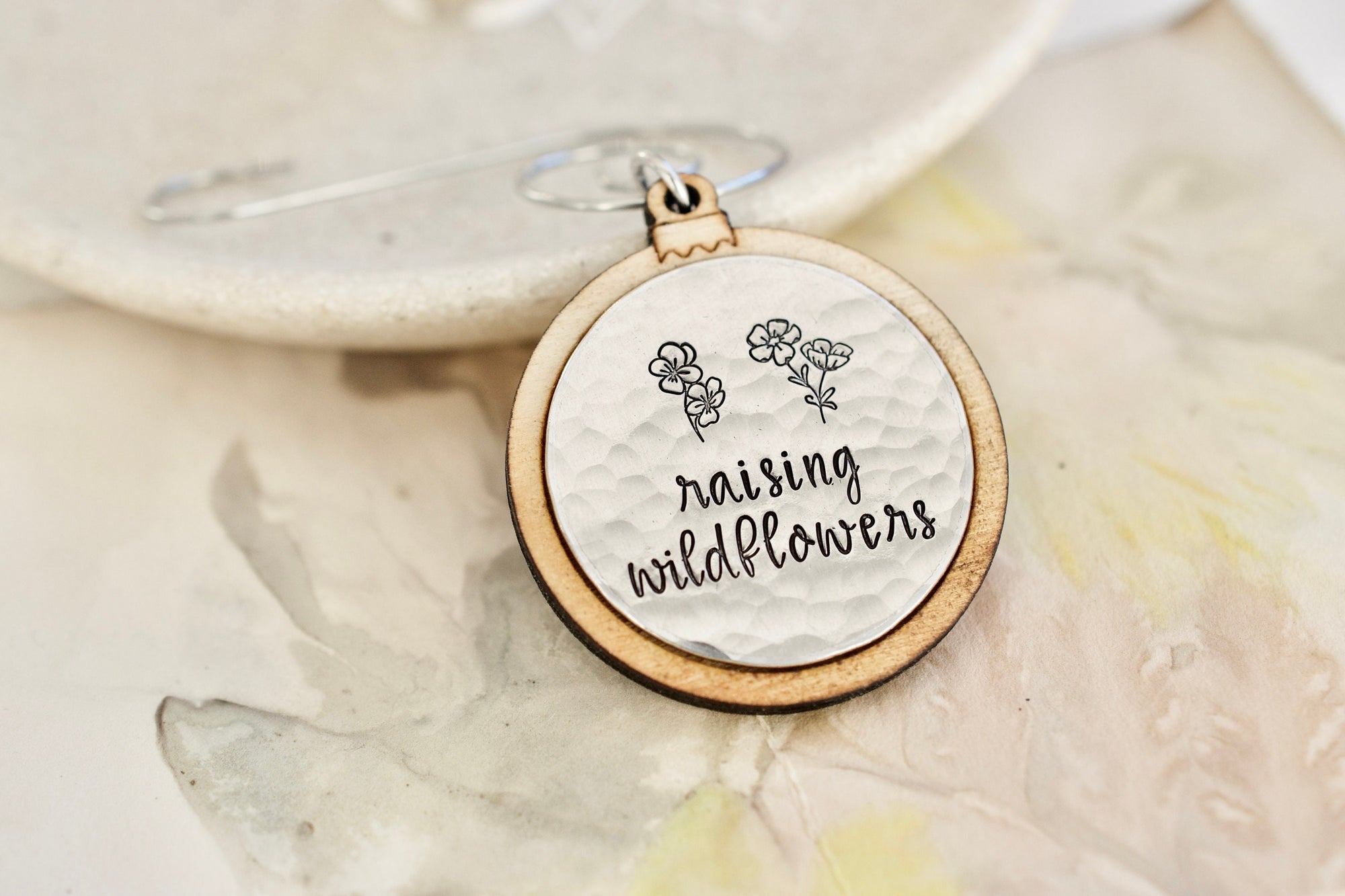 Raising Wildflowers Ornament - Christmas Tree Ornament