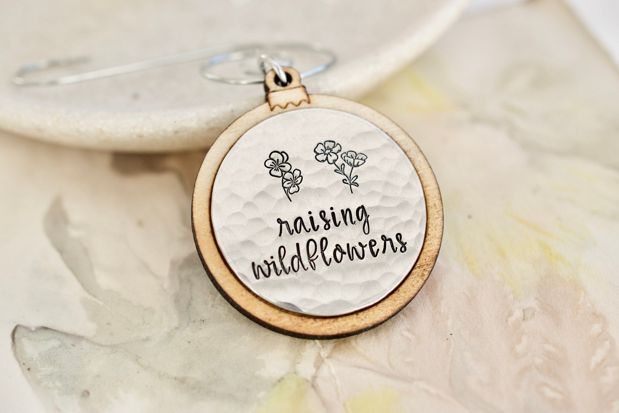 Raising Wildflowers Ornament - Christmas Tree Ornament