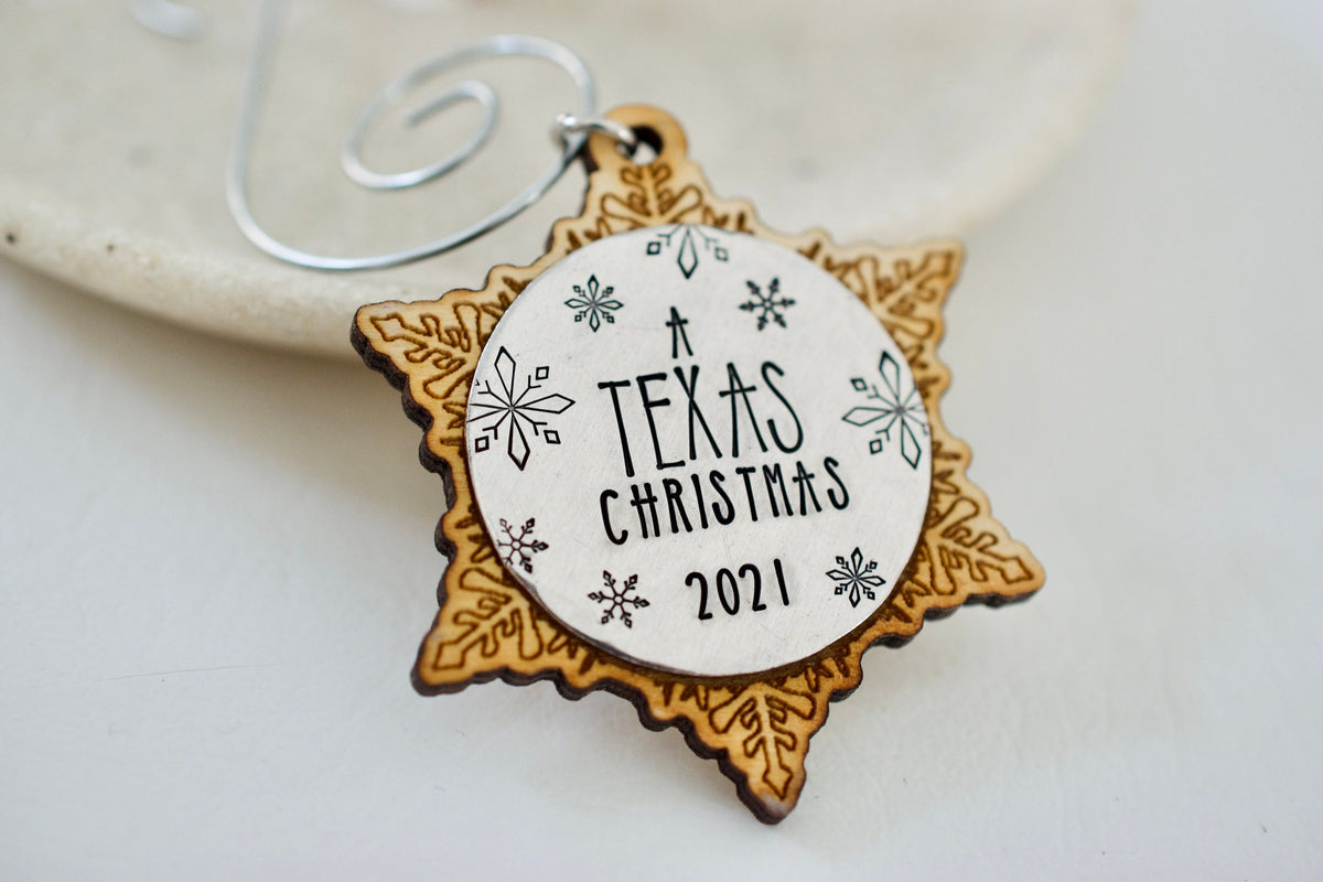 A Texas Christmas Ornament - 2021 Christmas Ornament