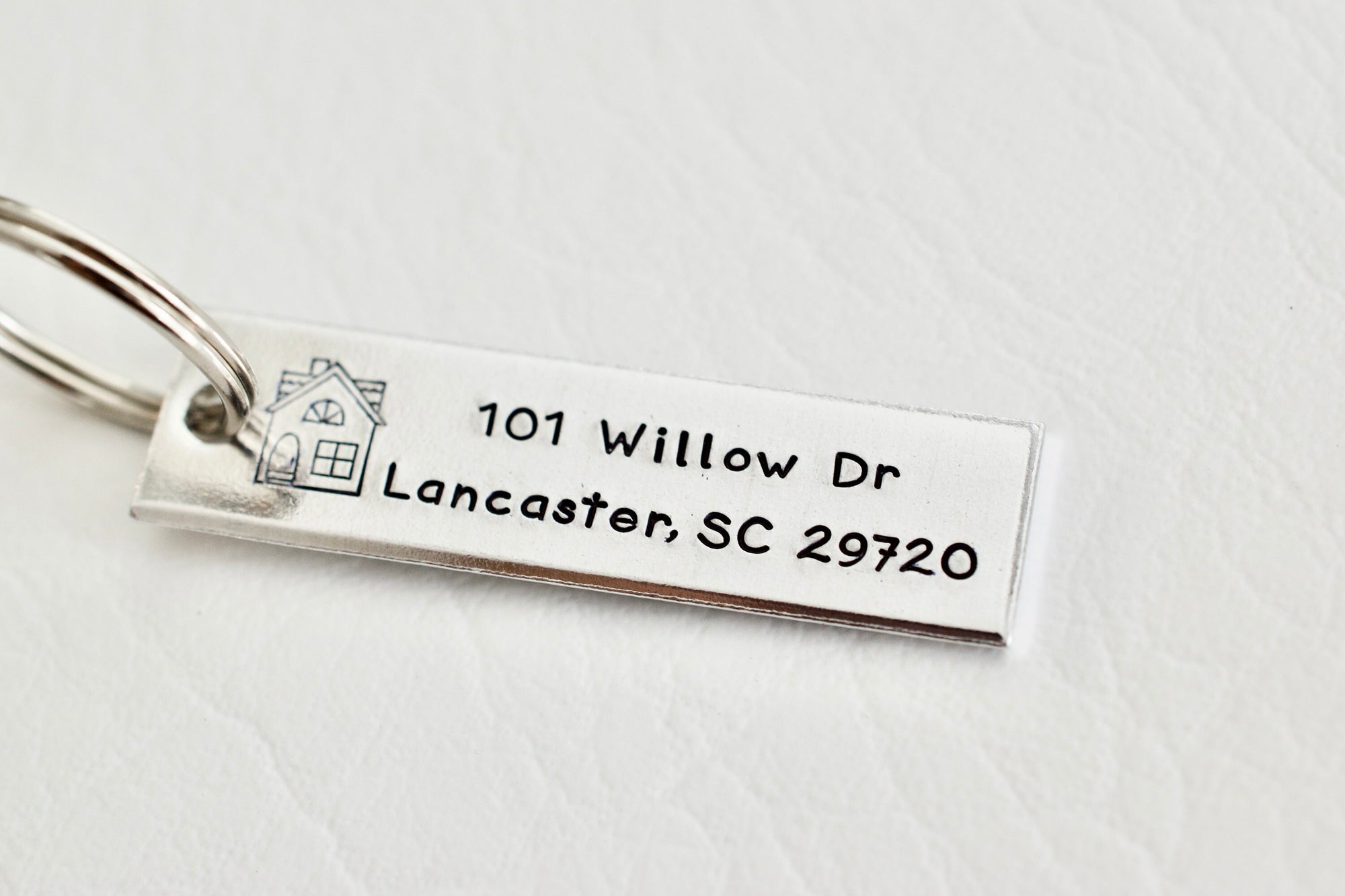 Address Keychain - House Keychain