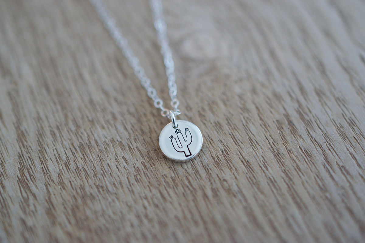Cactus Necklace - Jewelry for Her