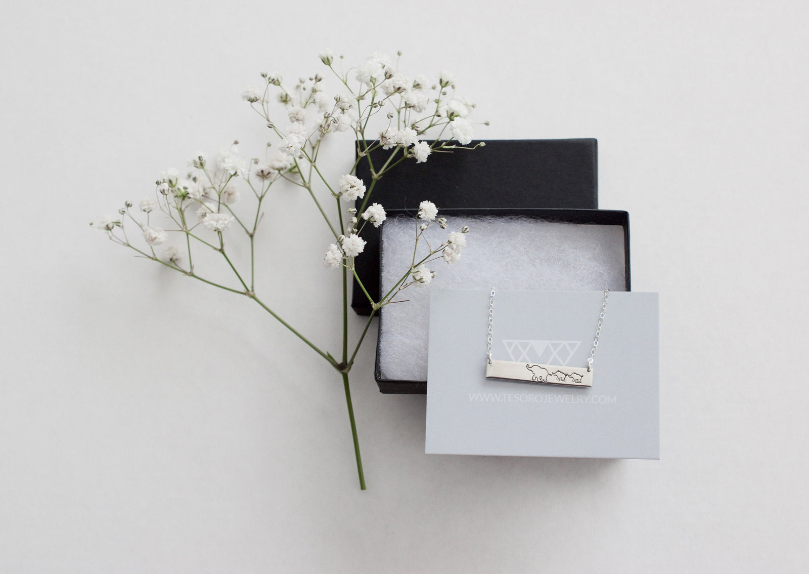 Big Dipper Little Dipper Necklace Set - Sterling Silver, 14kt Gold Filled, 14kt Rose Gold Filled