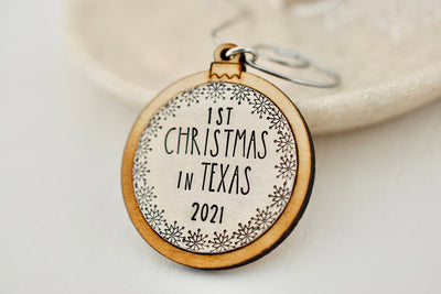 A Texas Christmas Ornament - 2021 Christmas Ornament