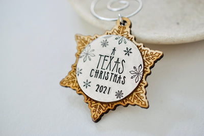 A Texas Christmas Ornament - 2021 Christmas Ornament