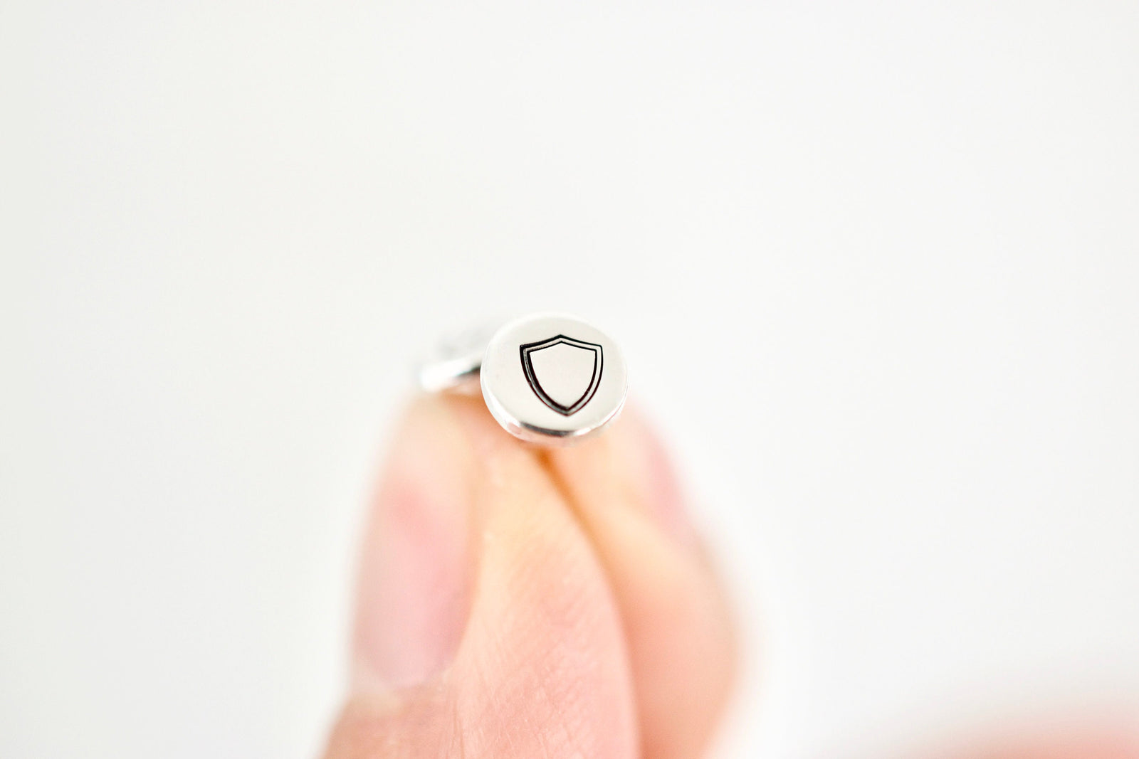 Crest Earrings - Shield Earrings