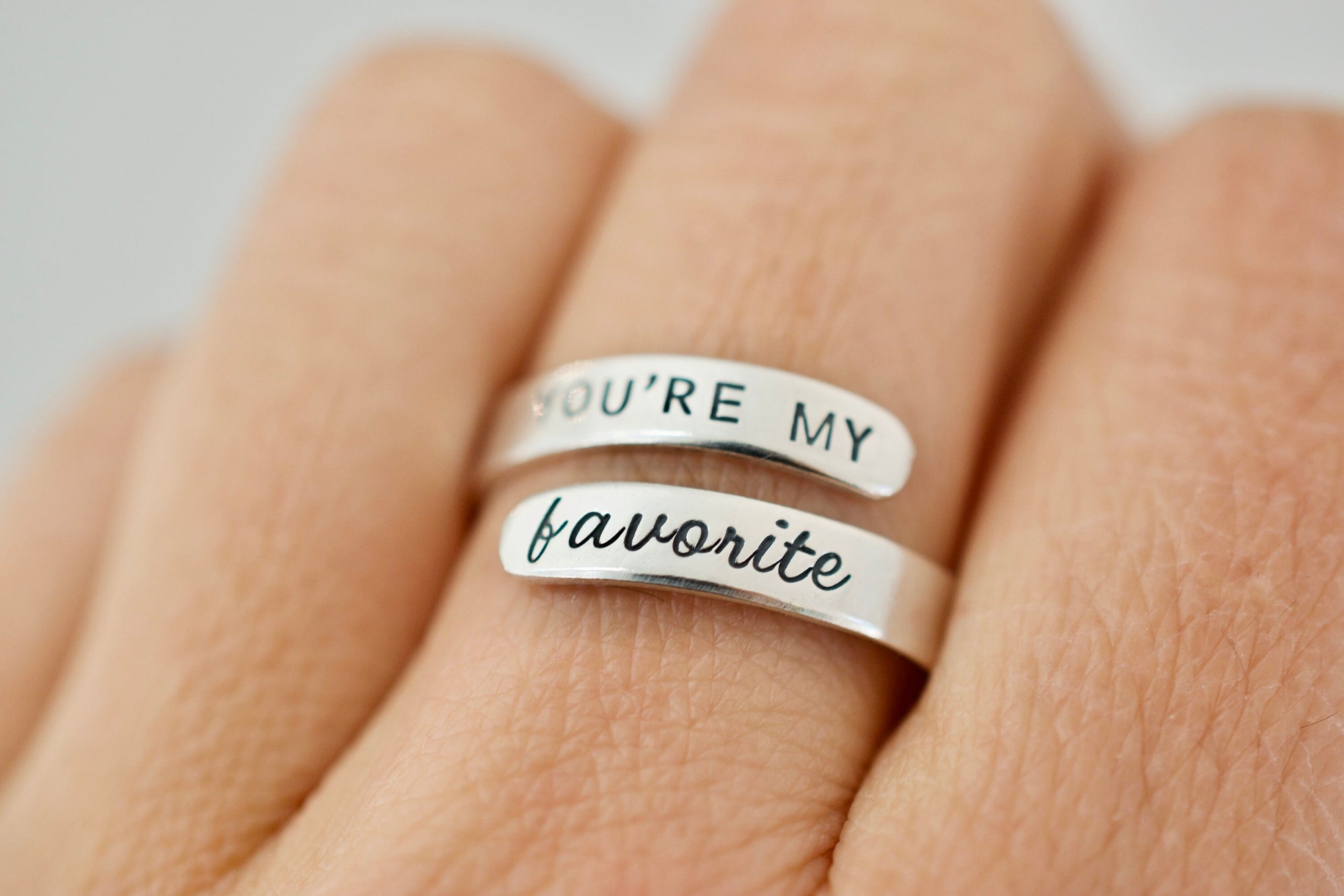 You're My Favorite Wrap Ring