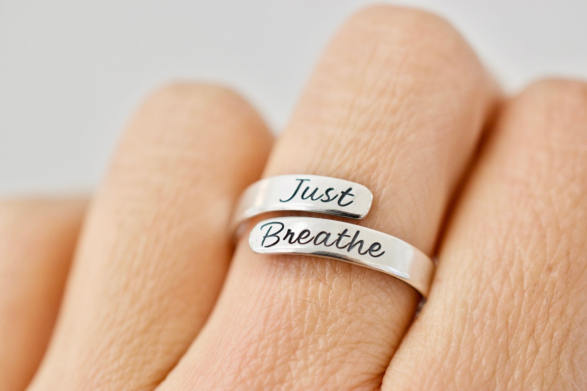 Just Breathe Wrap Ring