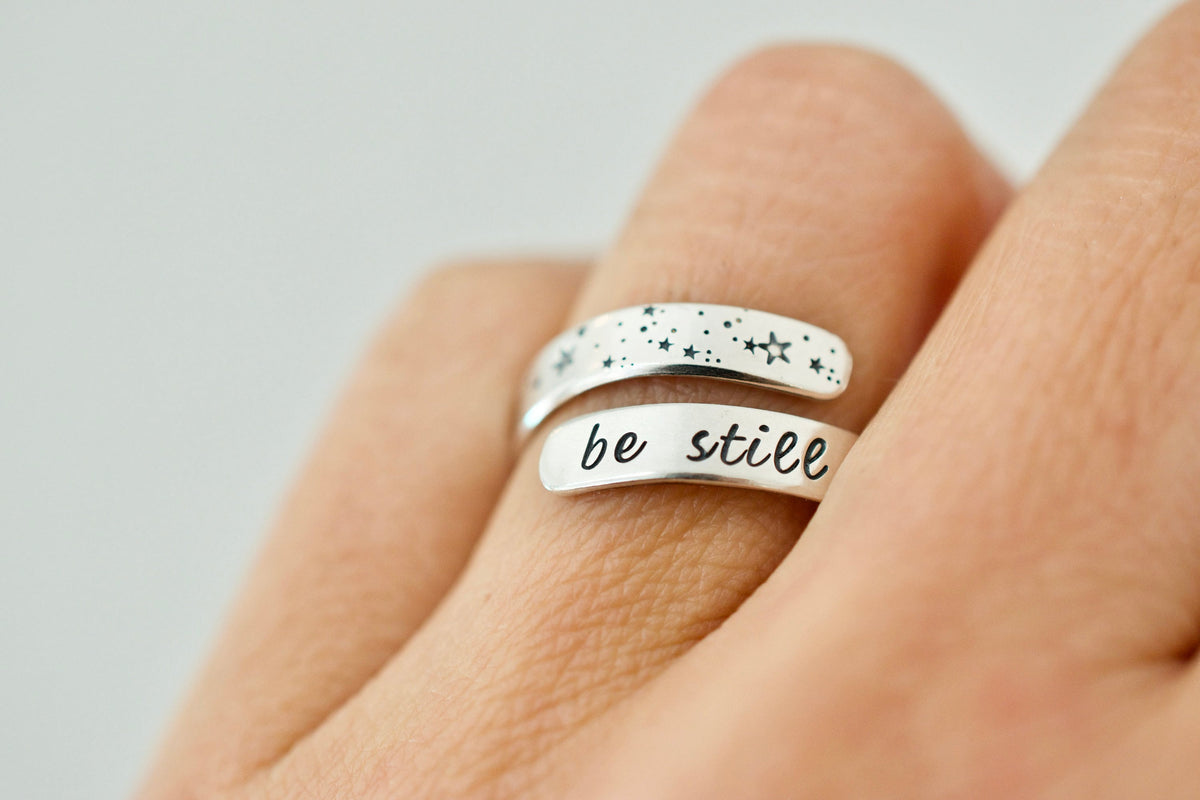 Be Still Wrap Ring