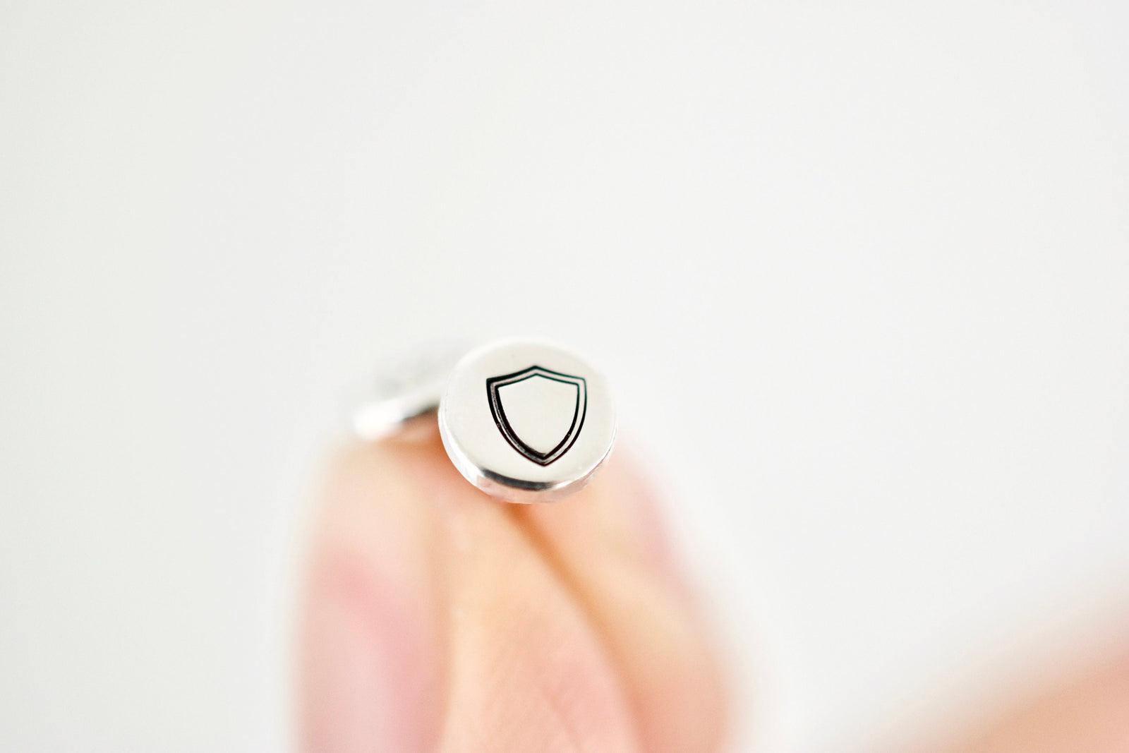 Crest Earrings - Shield Earrings