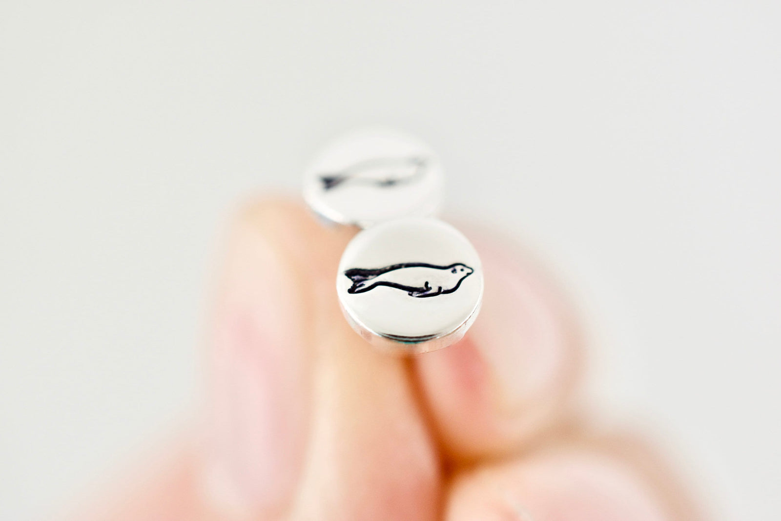 Seal Earring - Nautical Jewelry