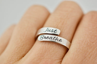 Just Breathe Wrap Ring