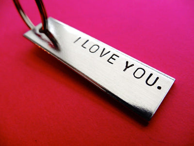 I Love You Keychain