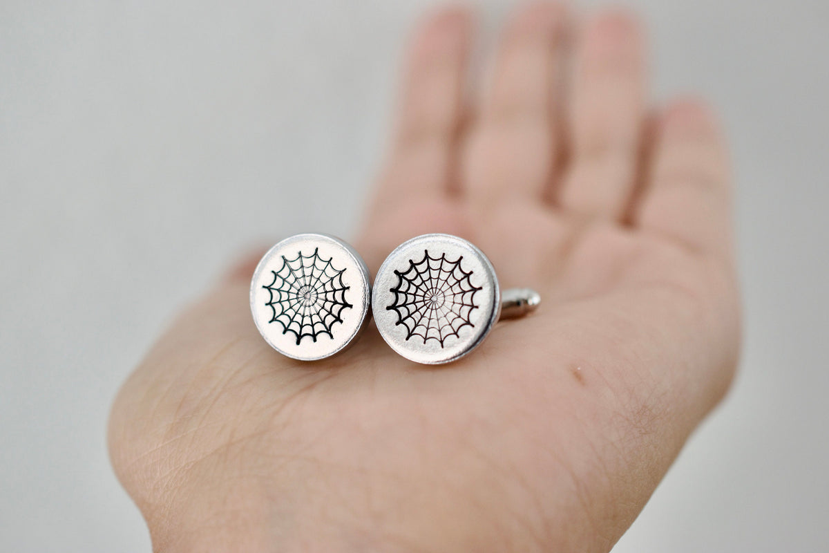 Spider Web Cufflinks
