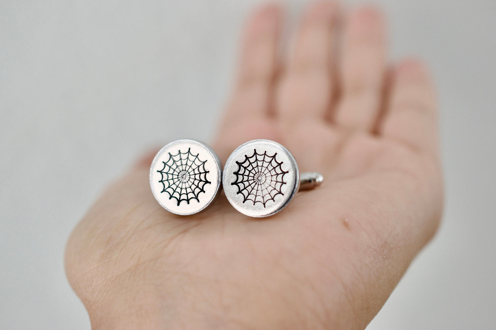 Spider Web Cufflinks