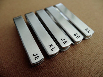 Set of 5 Custom Tie Bars