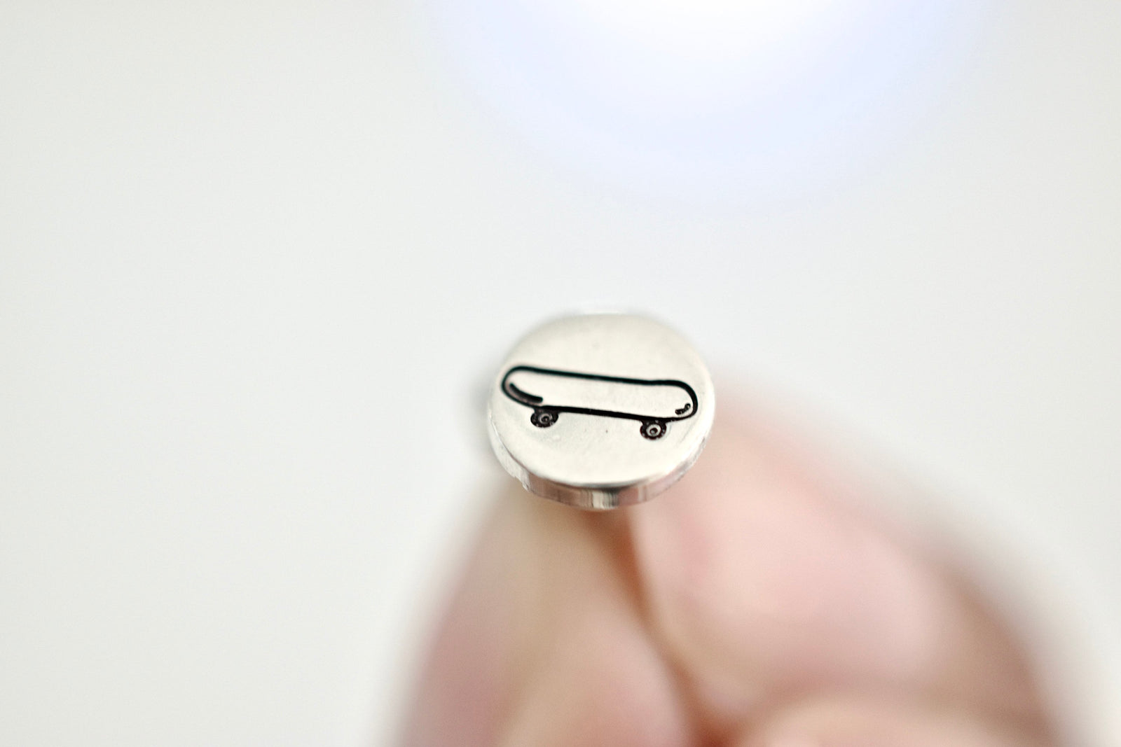 Skateboard Earrings - Sterling Stud Earrings