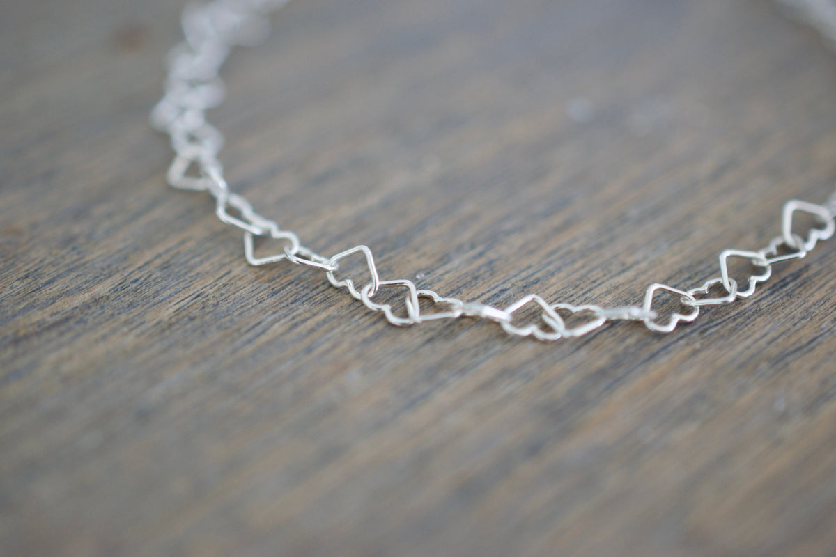 Heart Bracelet - Adjustable Bracelet - Personalized Charm Option