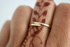 Wrap Ring - Sterling Silver 14kt Gold Filled Wrap Ring - Gift for Her