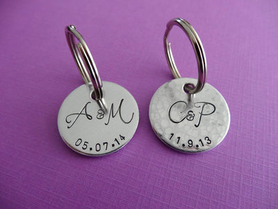 Personalized Keychain, pair from above