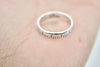Ruler Ring - Sterling Silver Ring - Gifts for Her