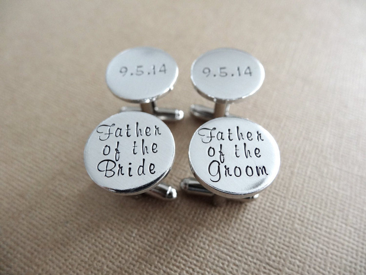 Wedding Cufflinks, Close Up