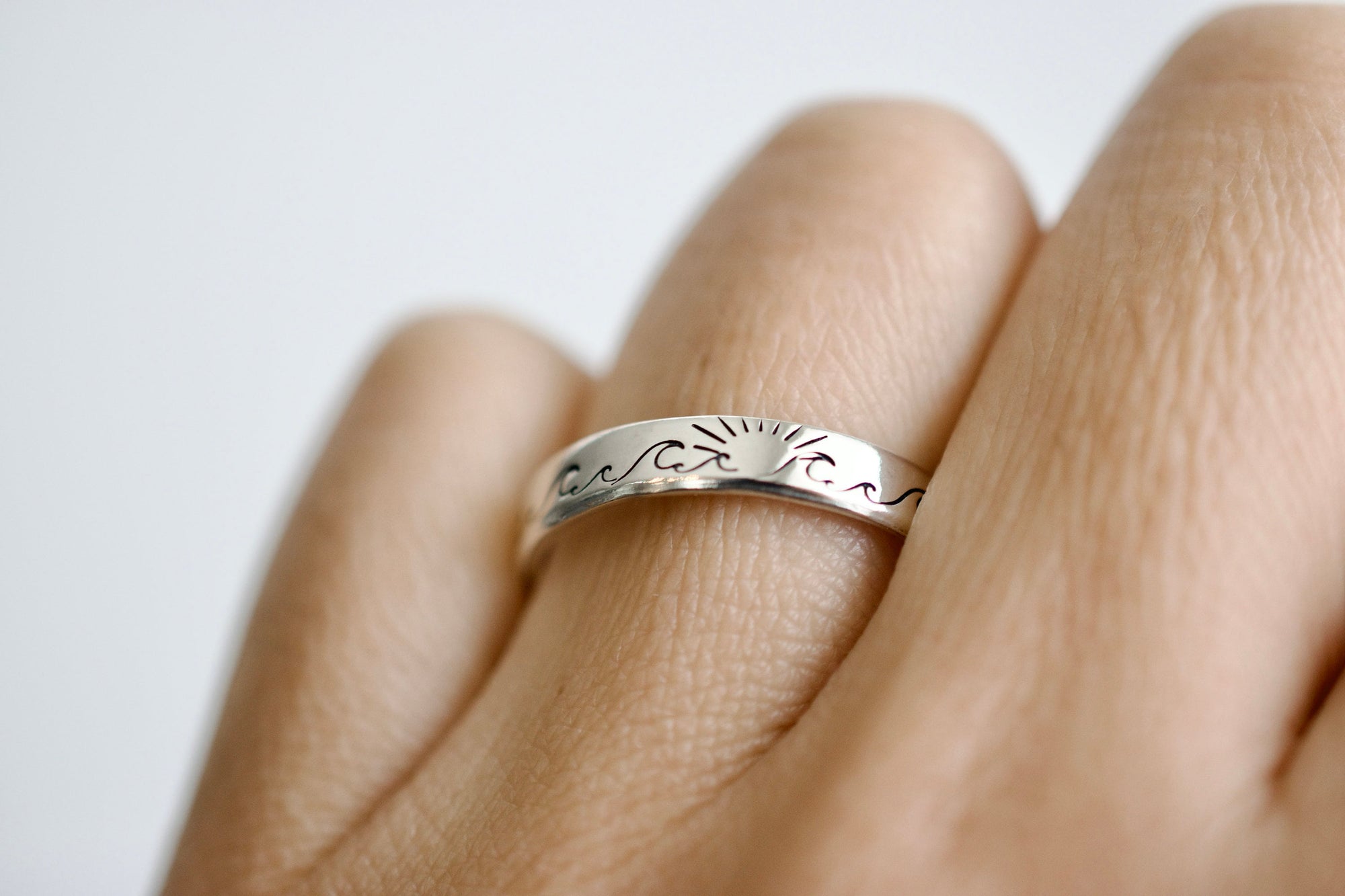 Sunset Ring - Sunrise Sterling Silver Ring