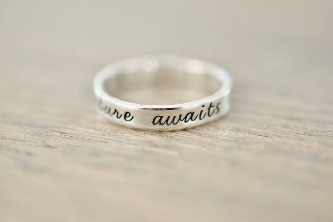 Adventure Awaits Ring - Sterling Silver Ring