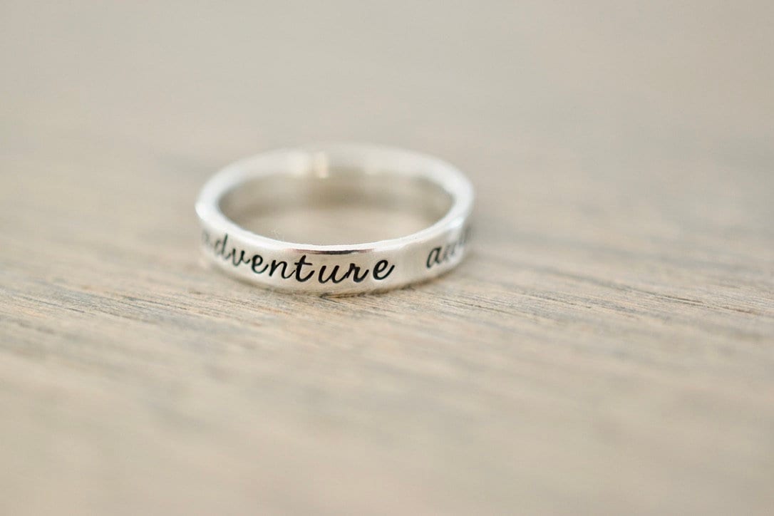 Adventure Awaits Ring - Sterling Silver Ring