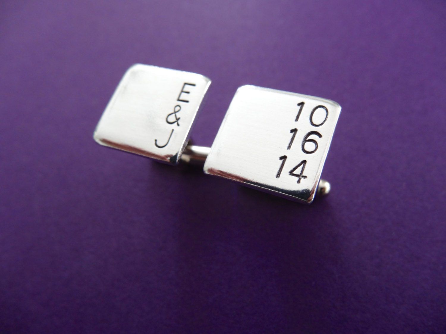 Personalized Square Cufflinks 