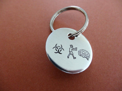 Zombie Keychain