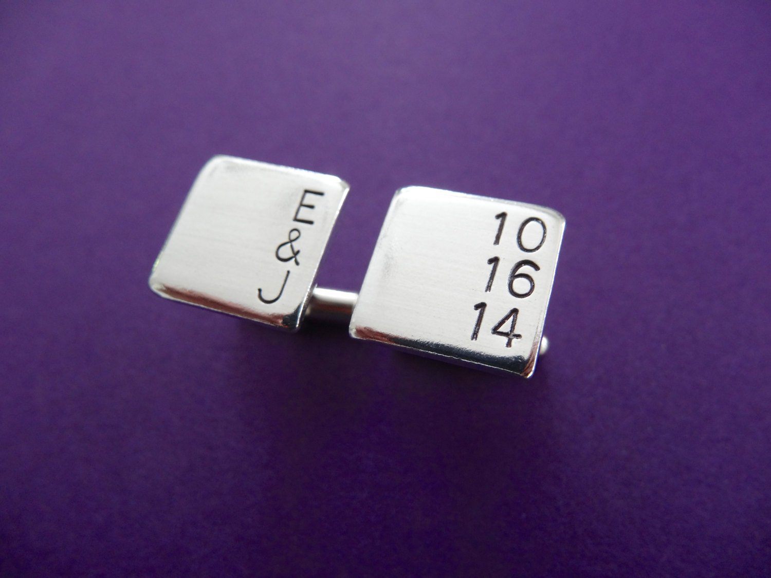 Personalized Square Cufflinks 