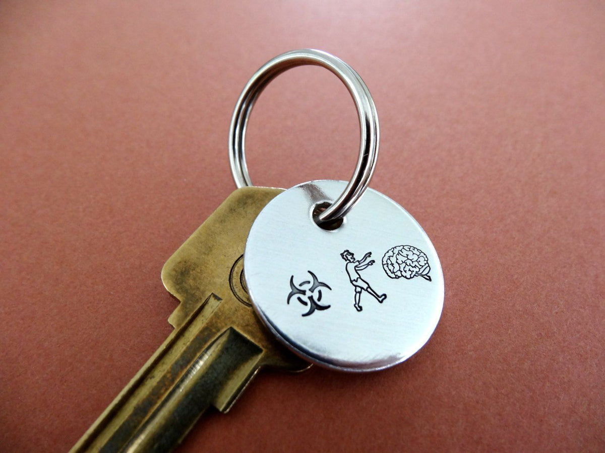 Zombie Keychain 