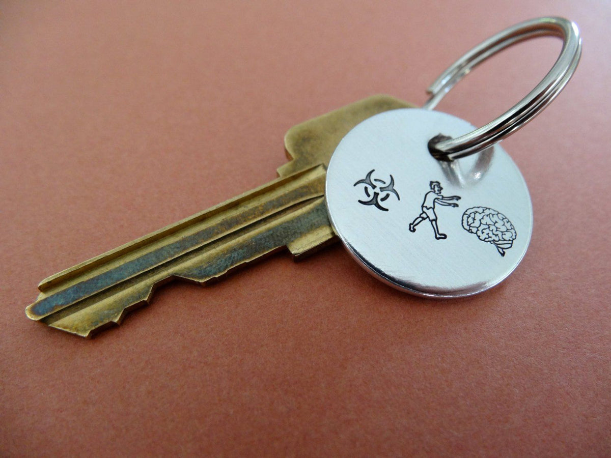 Zombie Keychain 