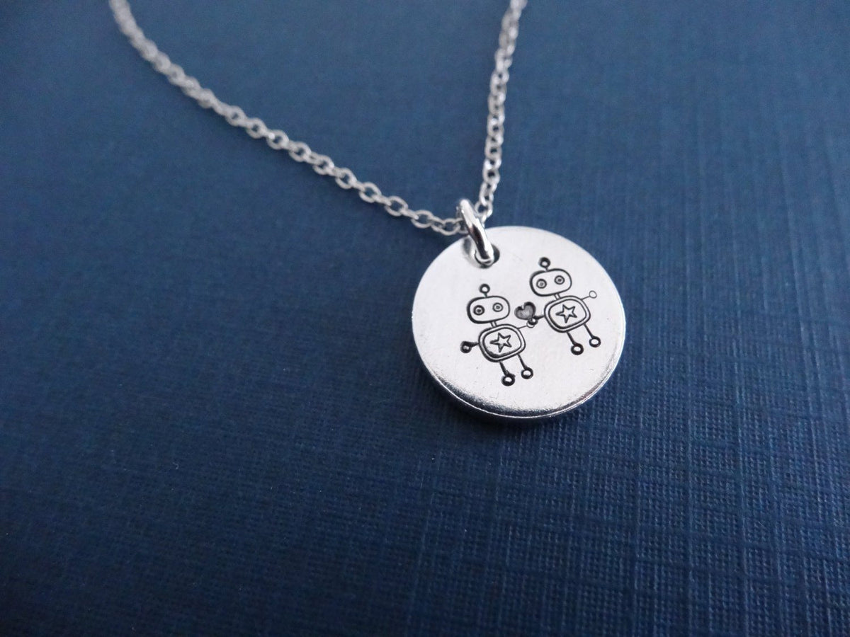 Robots Necklace 