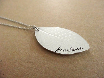 Fearless Necklace, view from above