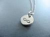 Infinity Necklace | Hand Stamped Charm Necklace