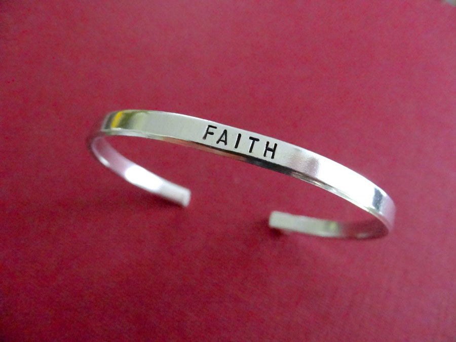 Faith Bracelet, top view