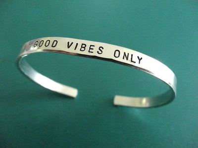 Good Vibes Only Cuff Bracelet