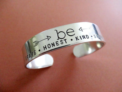 Be Brave Honest Kind Strong Bracelet