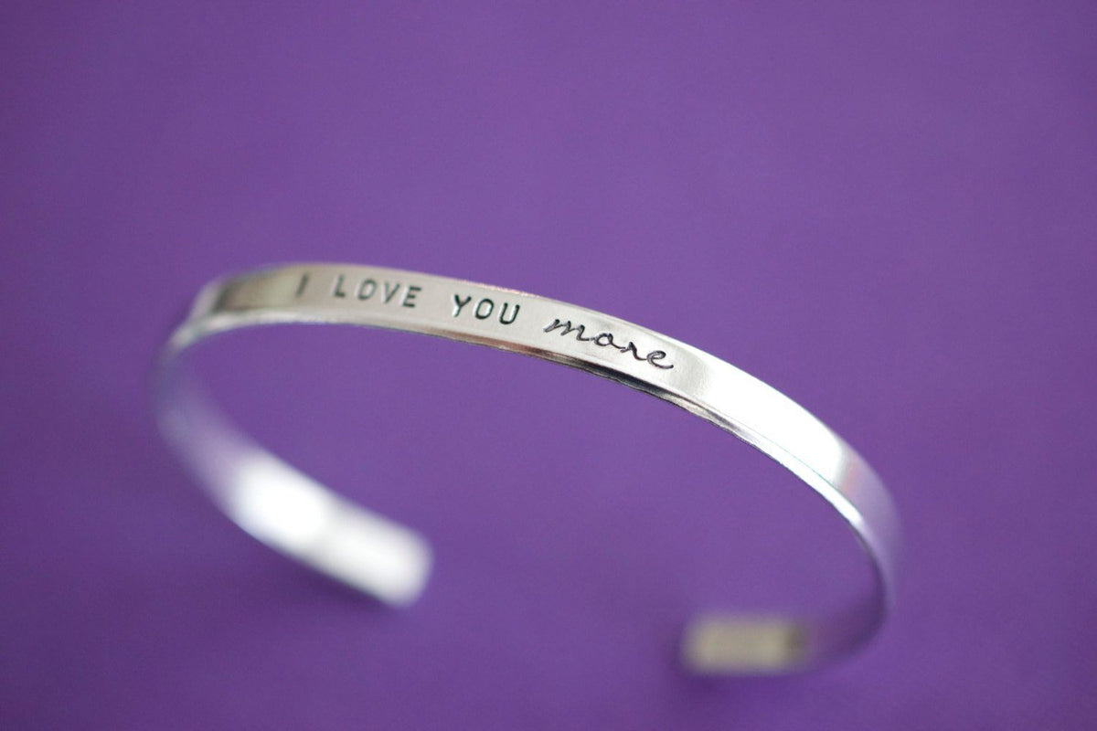 I Love You More Bracelet 